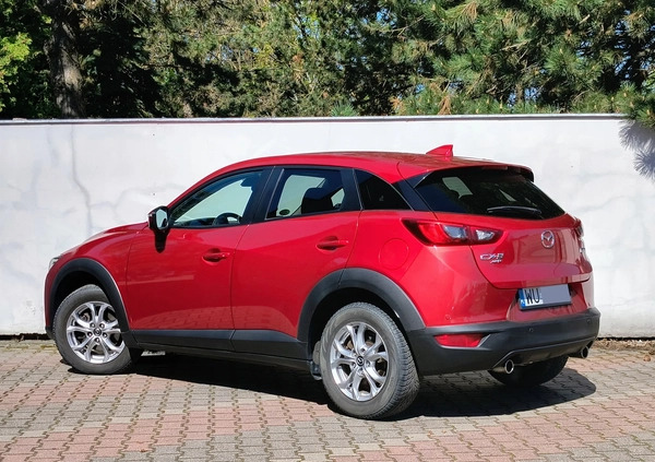 Mazda CX-3 cena 54900 przebieg: 175000, rok produkcji 2016 z Piaseczno małe 79